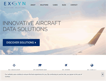 Tablet Screenshot of exsyn.com